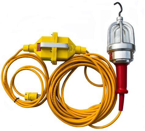 Explosion Proof Hand Lamp with inline transformer 